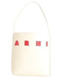 Marni - Mediumsize Leather Tote Bag - Lyst