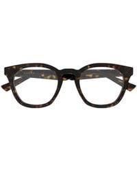 Gucci - Eyewear Square Frame Glasses - Lyst