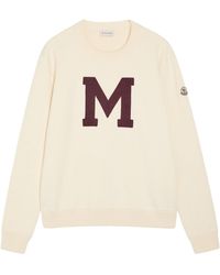 Moncler - Cotton Slim-Fit Crew-Neck Jumper - Lyst