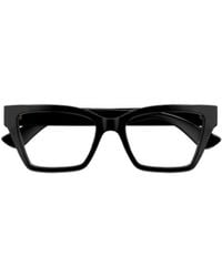 Gucci - Eyewear Square Frame Glasses - Lyst