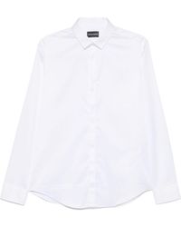 Emporio Armani - Cotton Shirt - Lyst