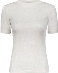 Loulou de Saison - Avalyn Ribbed T-Shirt - Lyst
