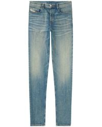 DIESEL - D-Finitive 09N32 Straight Leg Jeans - Lyst