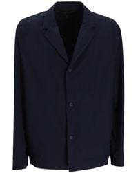 BOSS - Notched-Collar Button-Up Jacket - Lyst