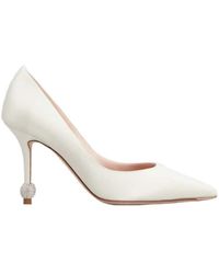 Roger Vivier - Embellished Pointed Toe Pumps - Lyst