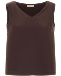 Herno - Resort V-Neck Top - Lyst