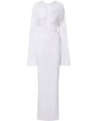 Christopher Esber - Salacia Ruched Maxi Dress - Lyst