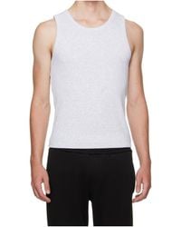 Entire studios - Sleeveless Ribbed-Knit Tank Top - Lyst