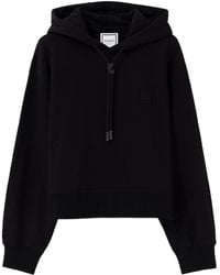 WOOYOUNGMI - Logo Hooded Sweatshirt - Lyst