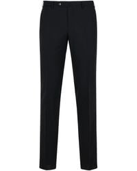 PT01 - Pt Torino Slim Fit Wool Pants - Lyst