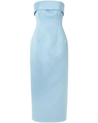 Emilia Wickstead - Midi Length Evening Dress - Lyst