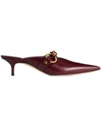 Balenciaga - City Buckled Pointed Mules - Lyst