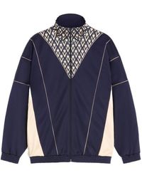 Valentino - Zipper And Inlaid Toute La V Print Sweatshirt - Lyst