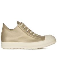 Rick Owens - Lace-Up Low-Top Sneakers - Lyst