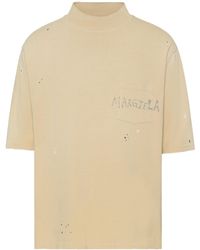 Maison Margiela - Graffiti Logo T-Shirt - Lyst