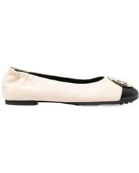Tory Burch - Claire Cap-Toe Ballet Flats - Lyst