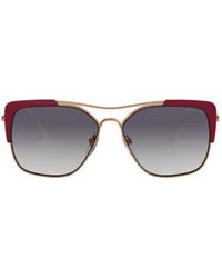 Prada - Logo Gradient Sunglasses - Lyst