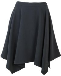 Stella McCartney - Draped Asymmetric Skirt - Lyst