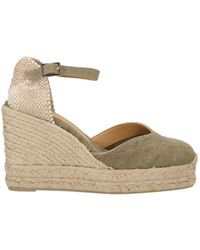 Castañer - Castañer Ankle-Strap Wedge Espadrilles - Lyst