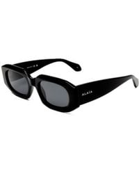 Alaïa - Alaïa Rectangular Frame Sunglasses - Lyst
