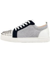 Christian Louboutin - Louis Junior Spikes Sneakers - Lyst
