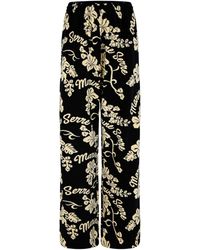 Marine Serre - Printed Casual Pants - Lyst