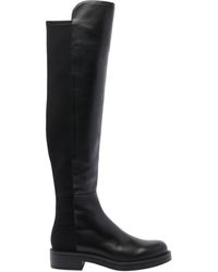 Stuart Weitzman - Round-Toed Boots - Lyst