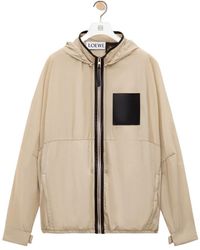 Loewe - Technical-Shell Zip-Up Hooded Jacket - Lyst