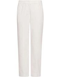Marella - Stretch Cotton-Blend Trousers - Lyst