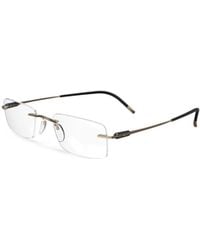 Silhouette - Rimless Rectangle-Frames Glasses - Lyst