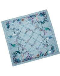 Gucci - Printed Silk Twill Carré - Lyst