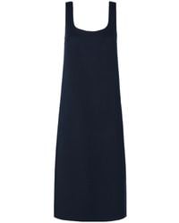 Weekend by Maxmara - Wool-Blend Drap Midi Dress - Lyst