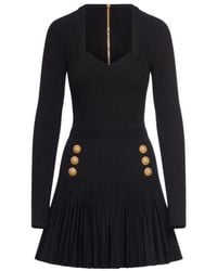 Balmain - Mini Dresses - Lyst