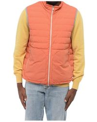 Brunello Cucinelli - Feather-Down Padded Gilet - Lyst