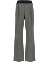 Helmut Lang - Logo Band Pull-On Suit Pants - Lyst