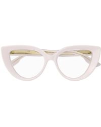Gucci - Eyewear Cat-Eye Frame Glasses - Lyst