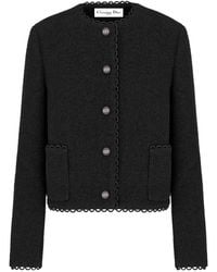 Dior - Cropped Jacket - Lyst