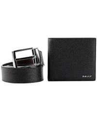 Bally - Logo Wallet Belt Set - Lyst