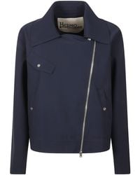 Herno - Zip-Up Casual Jacket - Lyst