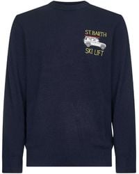 MC2 Saint Barth - Ski Lift Embroidered Jumper - Lyst