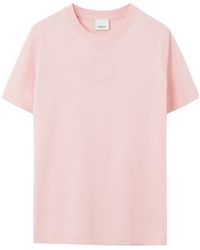 Burberry - Short-Sleeved Crewneck T-Shirt - Lyst