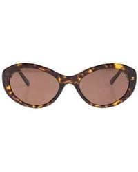 Balenciaga - Eyewear Oval Frame Sunglasses - Lyst