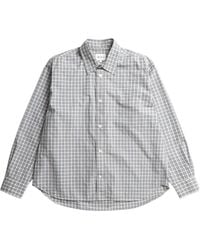 Norse Projects - Fine Check Oversized Shirt - Lyst