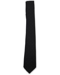 Saint Laurent - Polka-Dot Tie - Lyst
