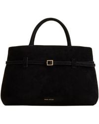 MANU Atelier - Buckle Detailed Top Handle Bag - Lyst