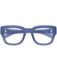 Gucci - Eyewear Square Frame Glasses - Lyst
