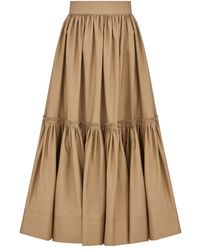 Dior - Flared Mid-Length Skirt - Lyst