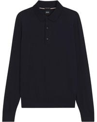 BOSS - Regular-Fit Knit Polo - Lyst