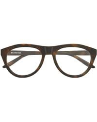 Balenciaga - Aviator Eyeglasses - Lyst