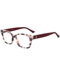 Jimmy Choo - Eyewear Square Frame Glasses - Lyst